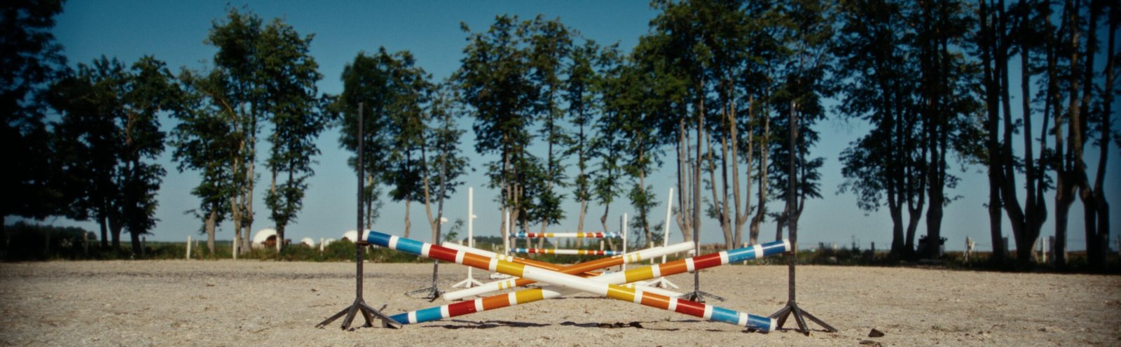 Outdoor riding and training facilities at Gintarinė Pasaga